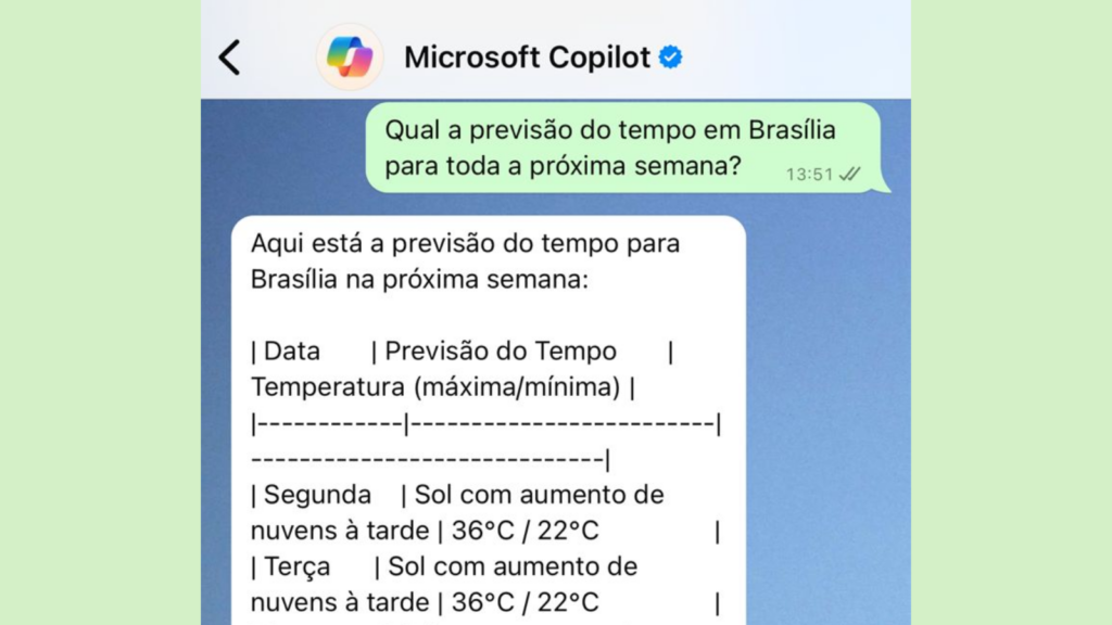 Copilot, de Microsoft, llega a WhatsApp. Descubra cómo utilizarlo. ¡En solo unos pocos pasos, puedes agregar IA a tu calendario de iPhone o Android y ahora puedes crear imágenes, corregir textos y mucho más! Échale un vistazo